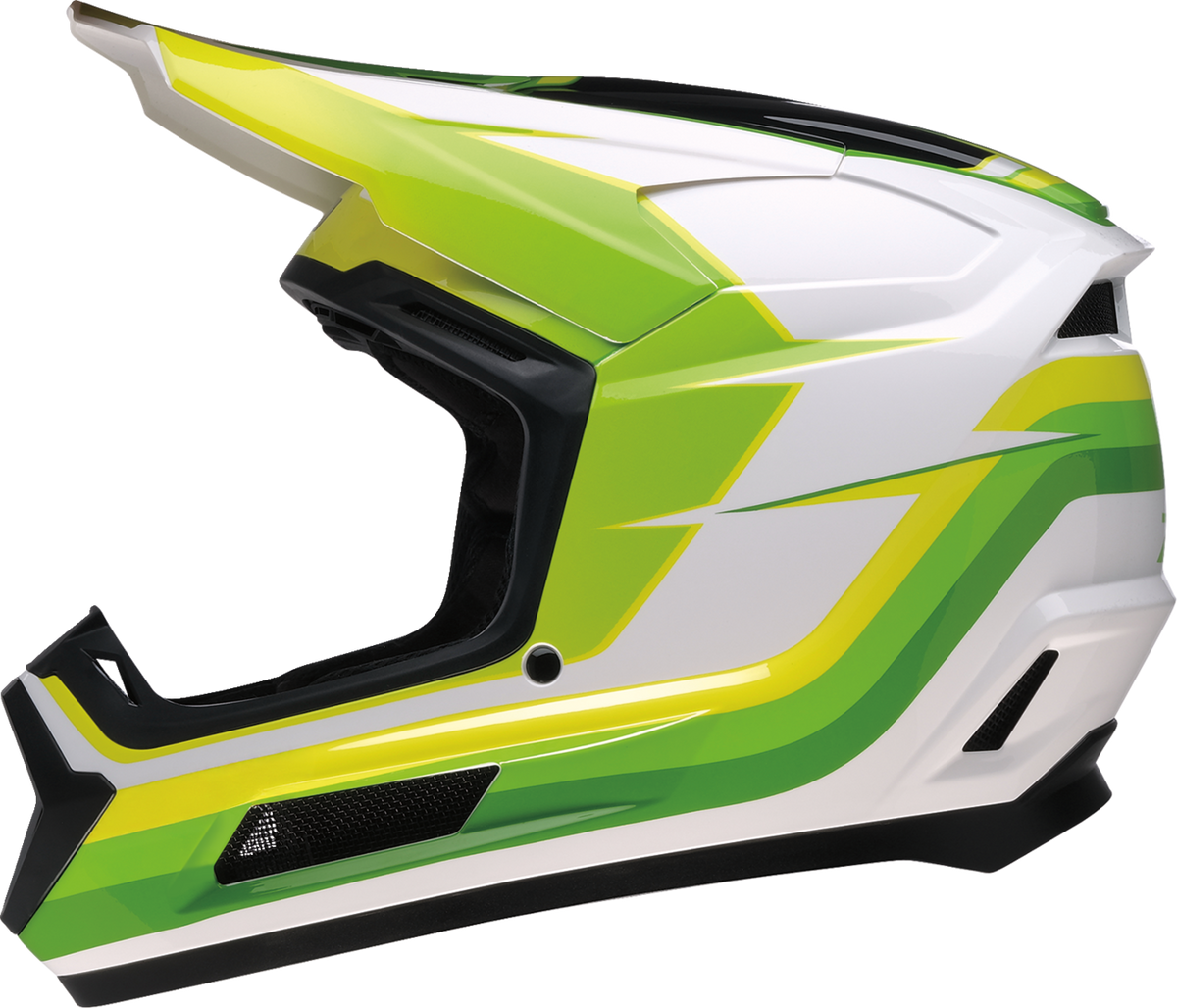 Youth - Z1R Dirt Maxx Vortex Helmet - White/Green