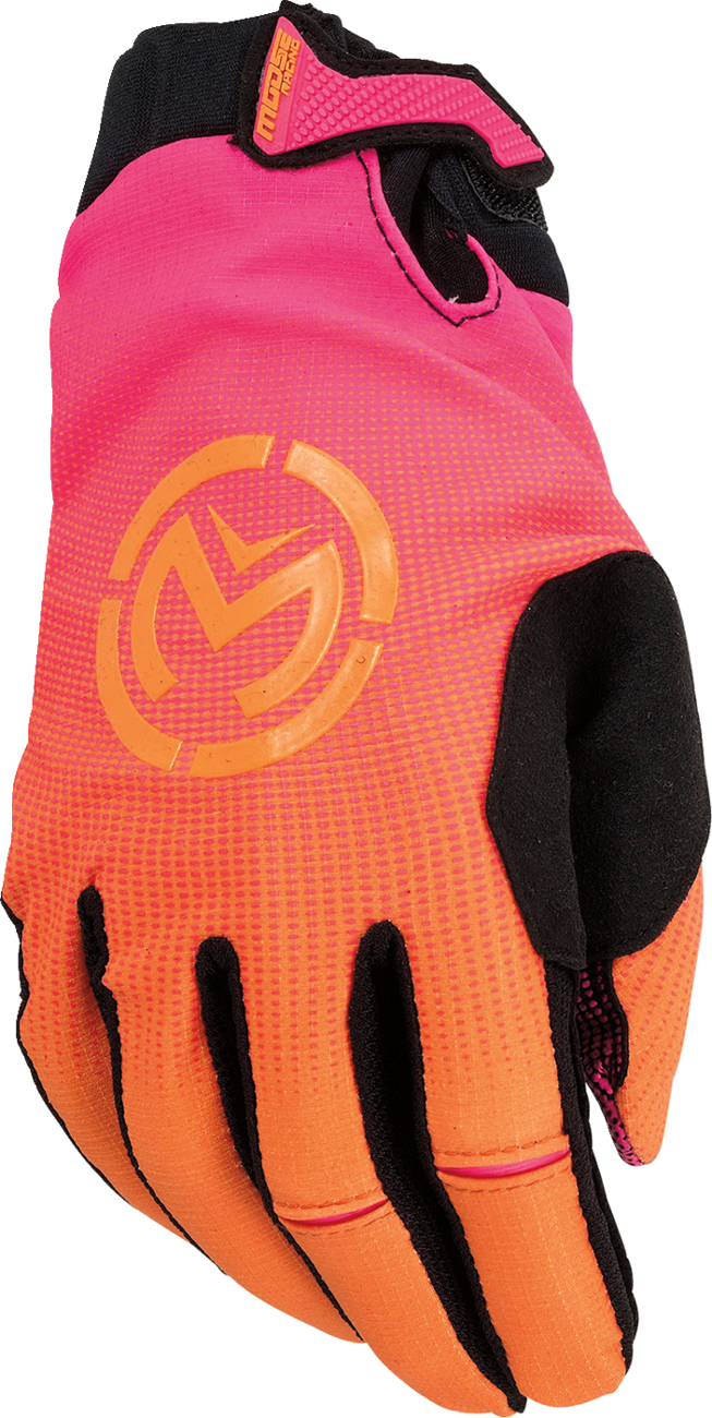 Adult - Moose SX1™ Gloves - Pink/Orange