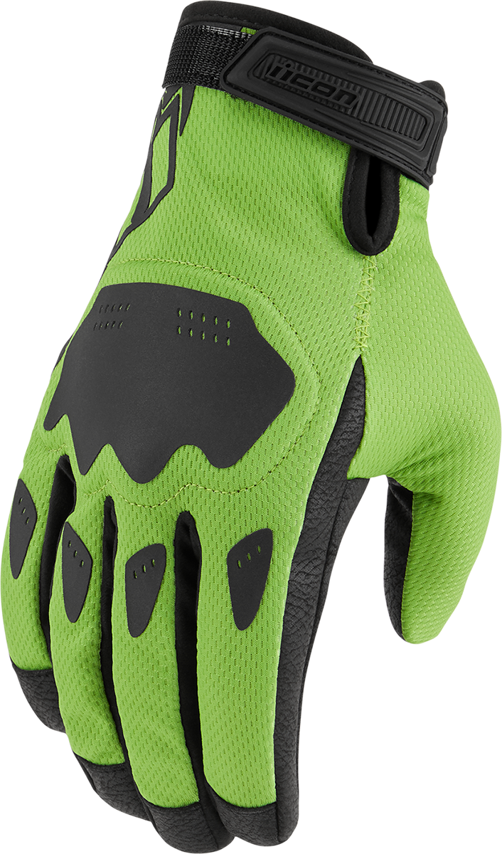 Adult - Icon Hooligan™ CE Gloves - Green