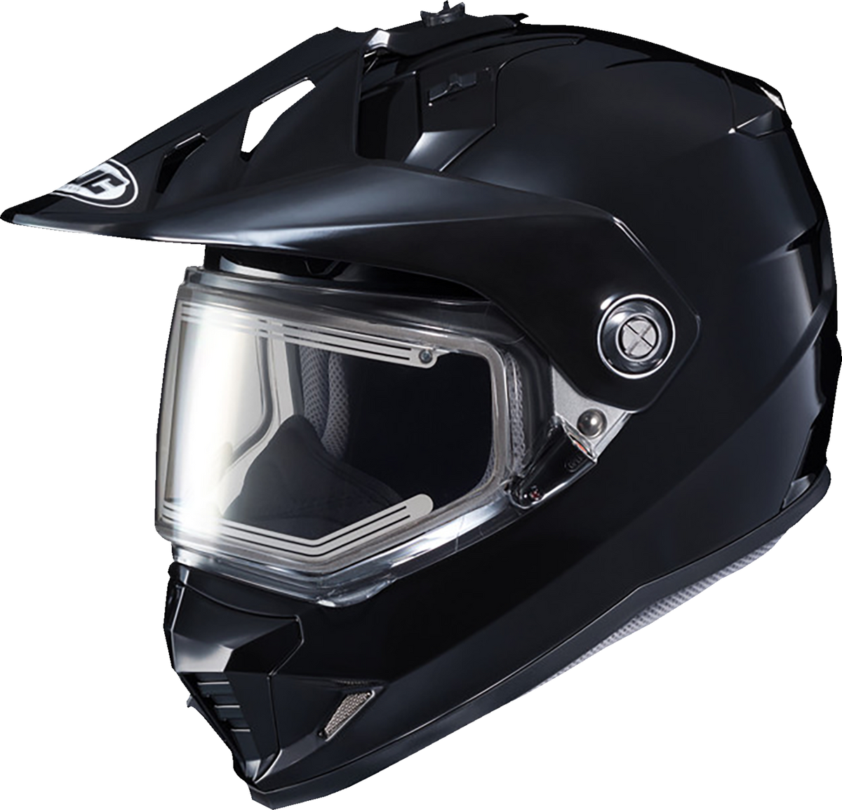 Adult - HJC DS-X1 Electric Snow Helmet - Black