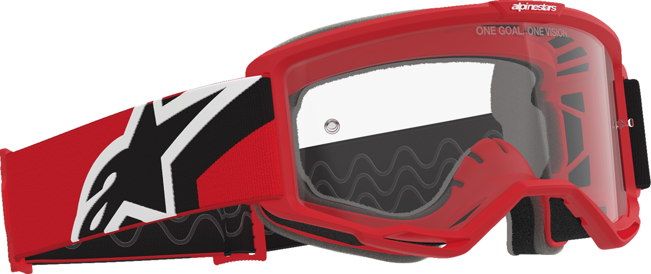Alpinestars Vision OTG Goggle - Red/Black/White