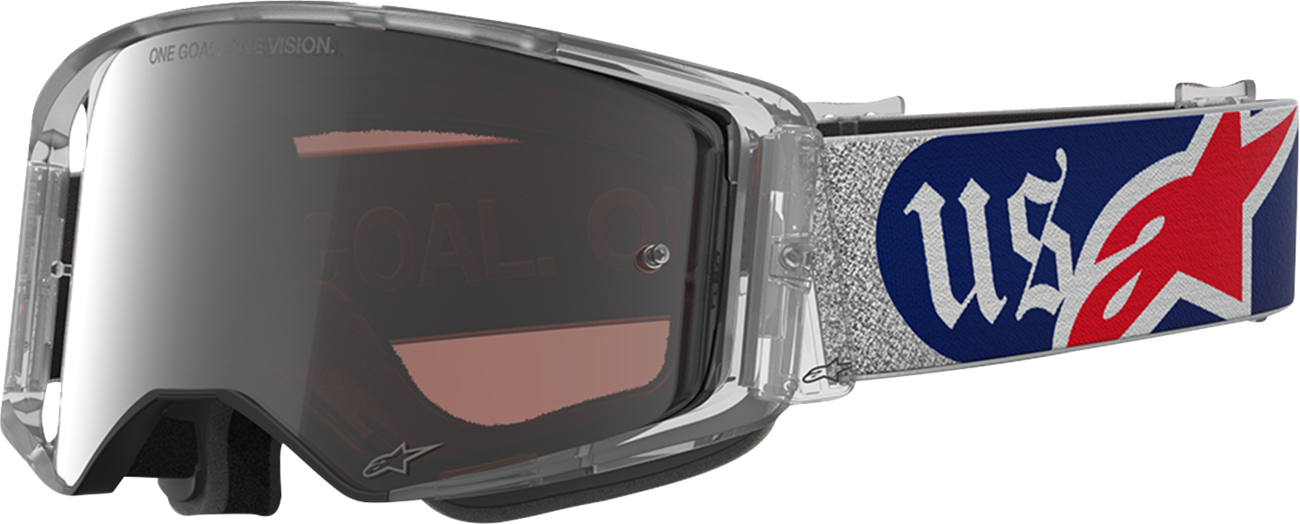 Alpinestars Supertech Goggle - Merica 25 - Red/Blue