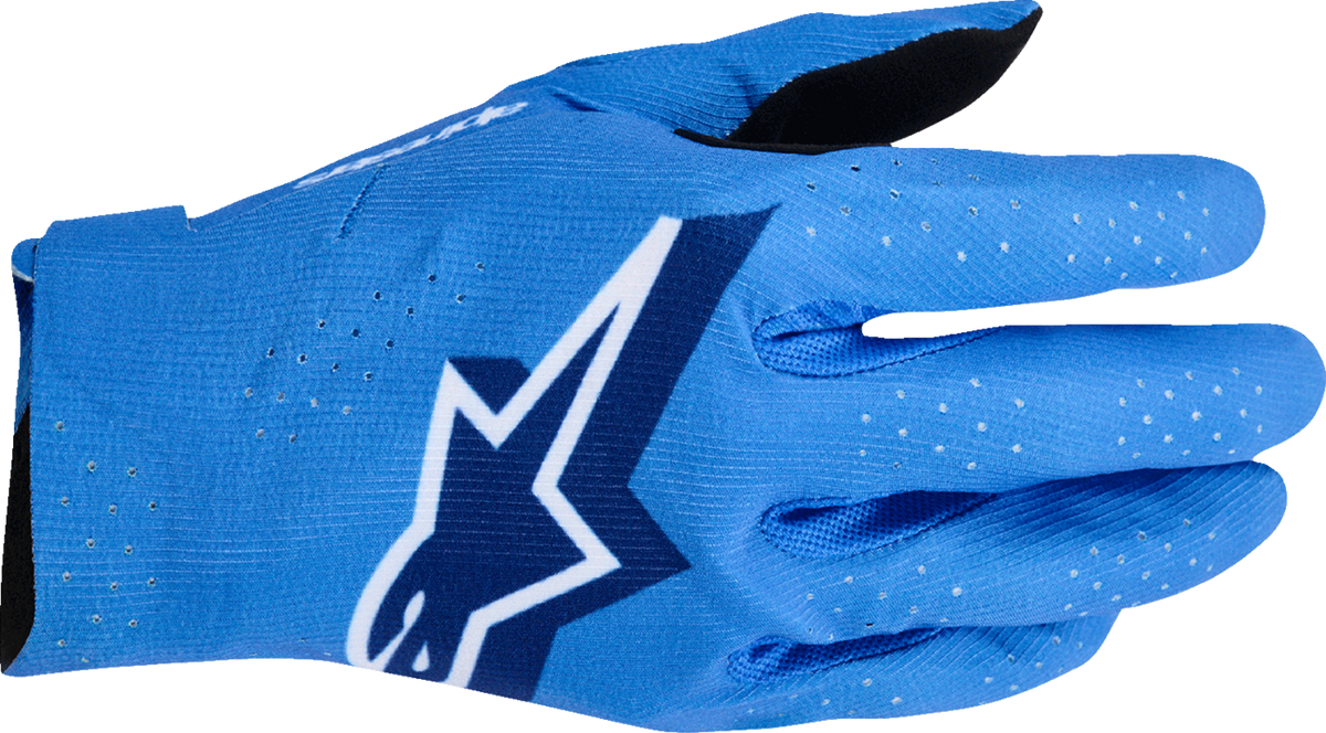 Adult - Alpinestars Supertech MX Gloves - UCLA Blue/Deep Blue/White