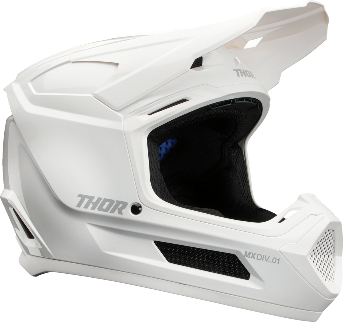Youth - Thor Fleet Whiteout Helmet - Gloss White