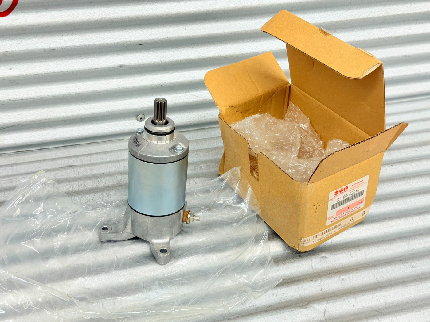New OEM Suzuki LT230E LT160 Ozark LT-F250 QuadSport LT-Z250 Starter 31100-02C10