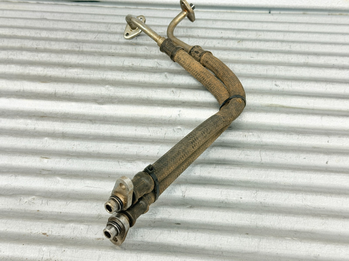 04-05 Honda TRX450R OEM Oil Cooler Hose Lines 15510-HP1-000 15520-HP1-000