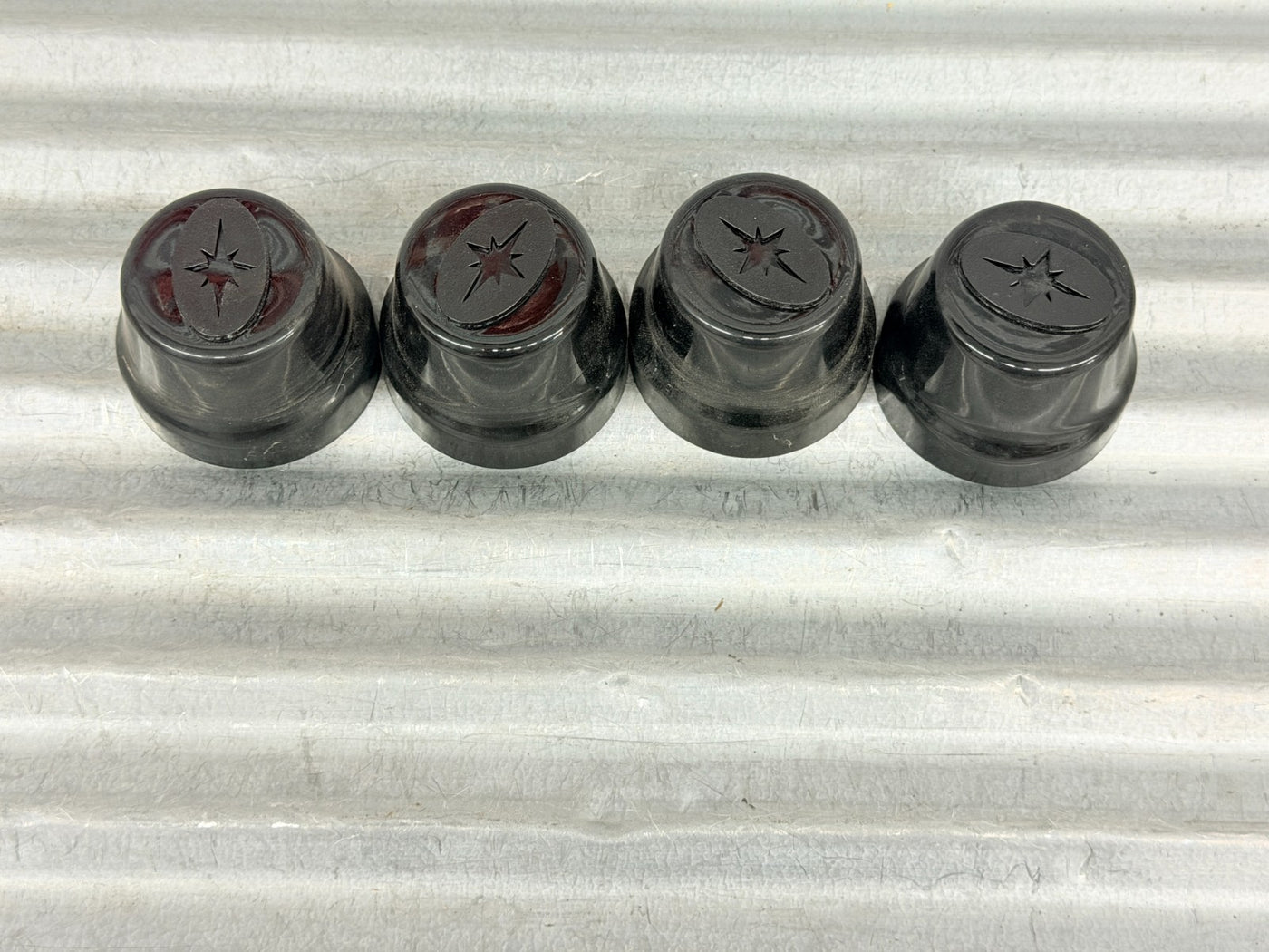 4x New OEM Polaris Ranger Sportsman Brutus Hub Dust Caps 5413976