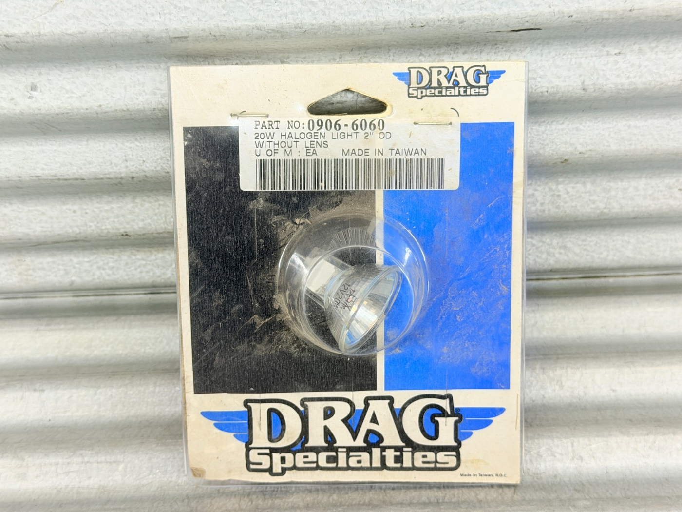 New Drag Specialties 1-3/8 20W Halogen Fog Spot Light Bulb 0906-6060