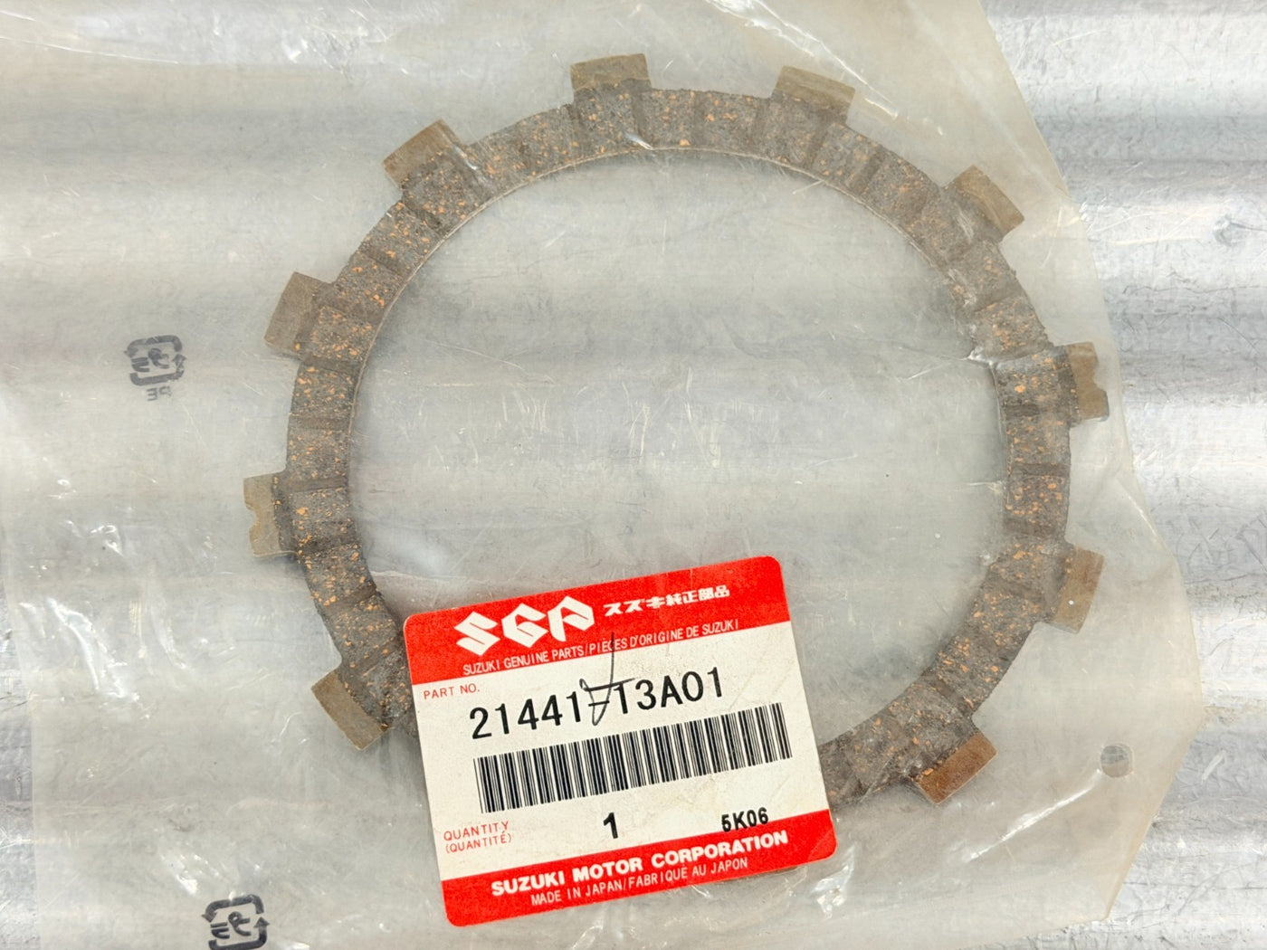 New OEM Suzuki RM85 RM80 JR80 DS80 DR200 Clutch Friction Plate 21441-13A01