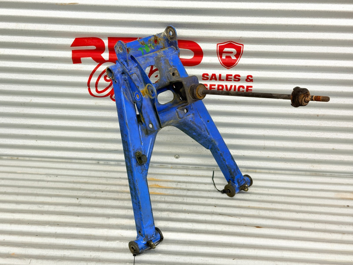 2016 Polaris Ranger Crew 900 Left Rear Lower A-Arm OEM 1018460-689 Blue