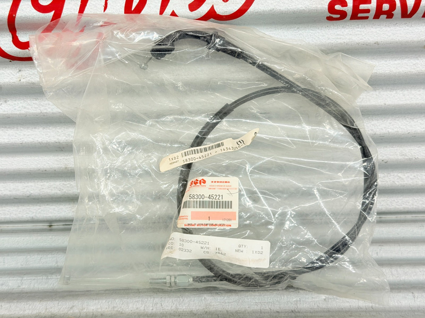 NOS OEM Suzuki GS450L GS650GL GS850GL GS1000GL GS1100GL Cable 58300-45221