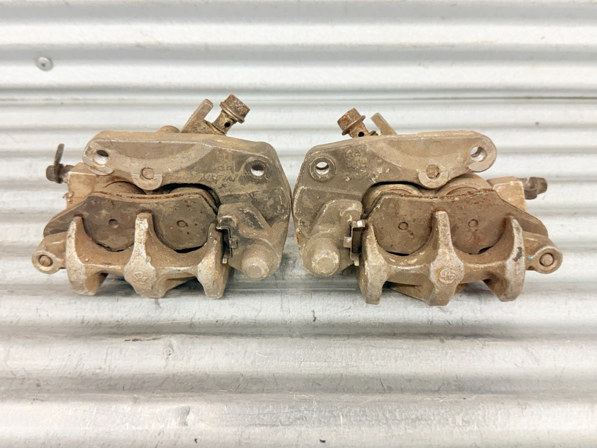 04-14 Honda TRX450R TRX450ER OEM Front Brake Calipers Left & Right 45150-HP1-006