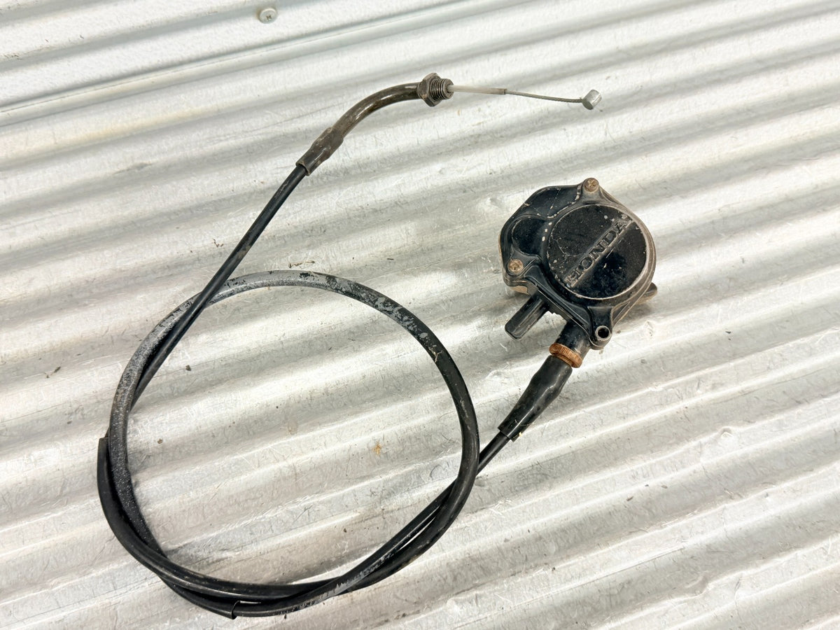 1993-2004 Honda TRX300EX 300EX OEM Thumb Throttle Cable Assy 17910-HC0-670