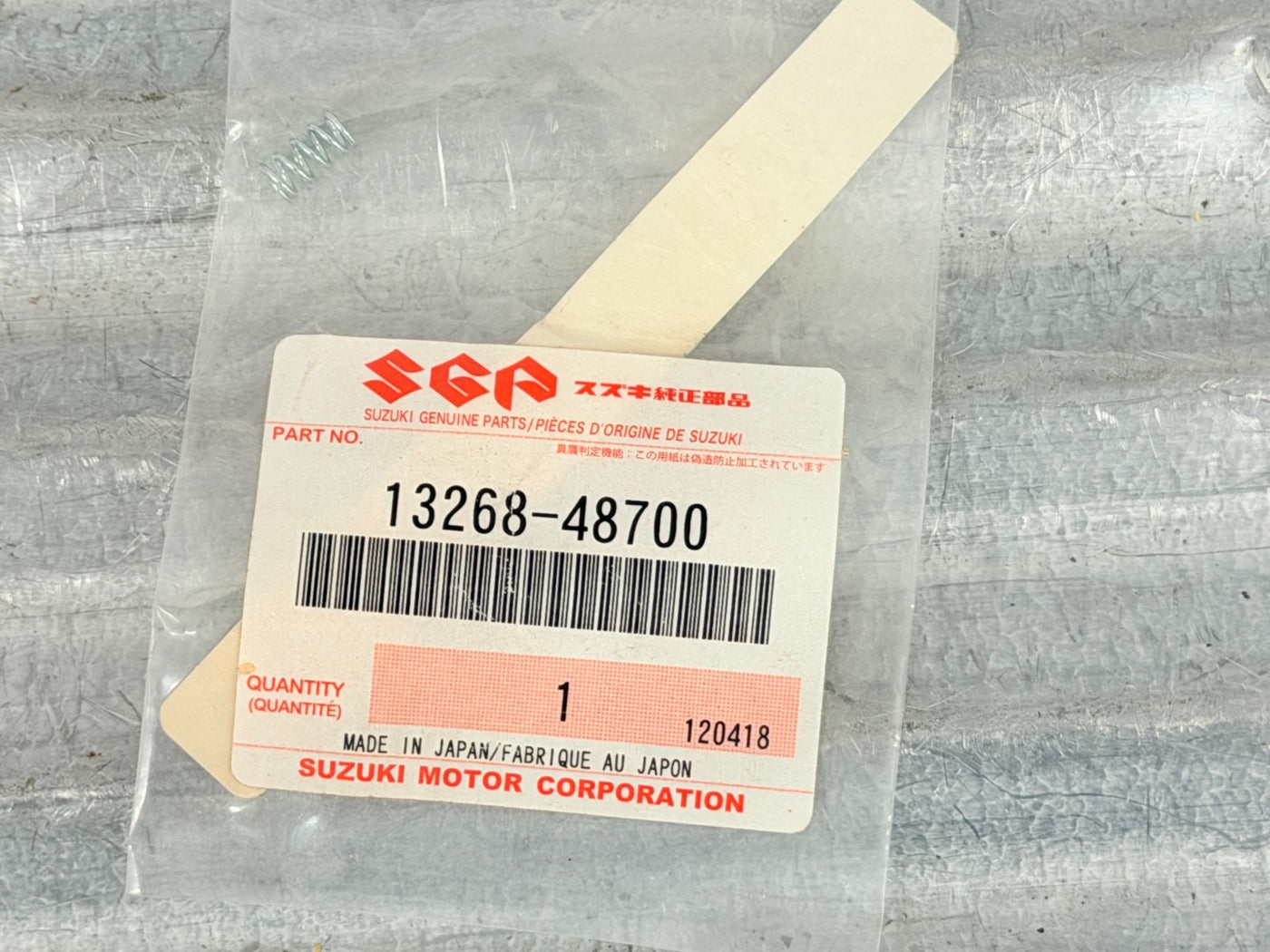 New OEM Suzuki DR-Z400 GSXR600 GSXR750 SV650 Carb Throttle Spring 13268-48700