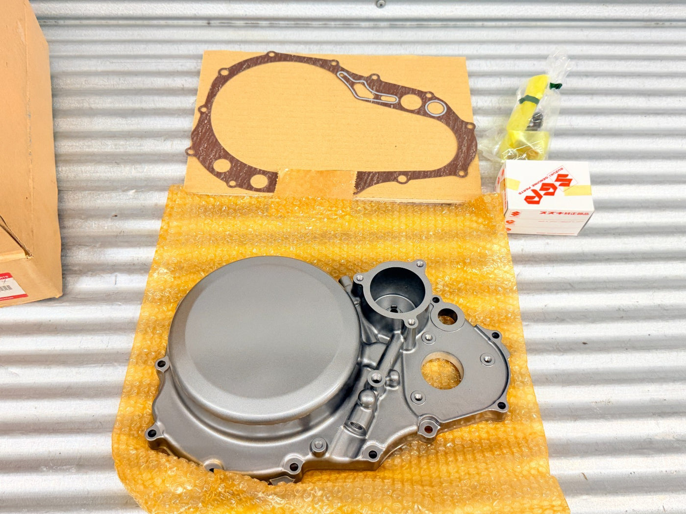 New OEM Suzuki LT-Z400 05-06 QuadSport Clutch Cover Kit 99103-11217