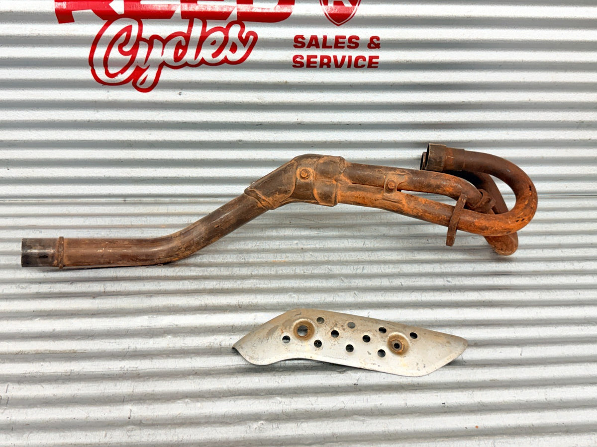 99-09 12-14 Honda TRX400EX TRX400X OEM Exhaust Header Heat Shield 18320-HN1-000