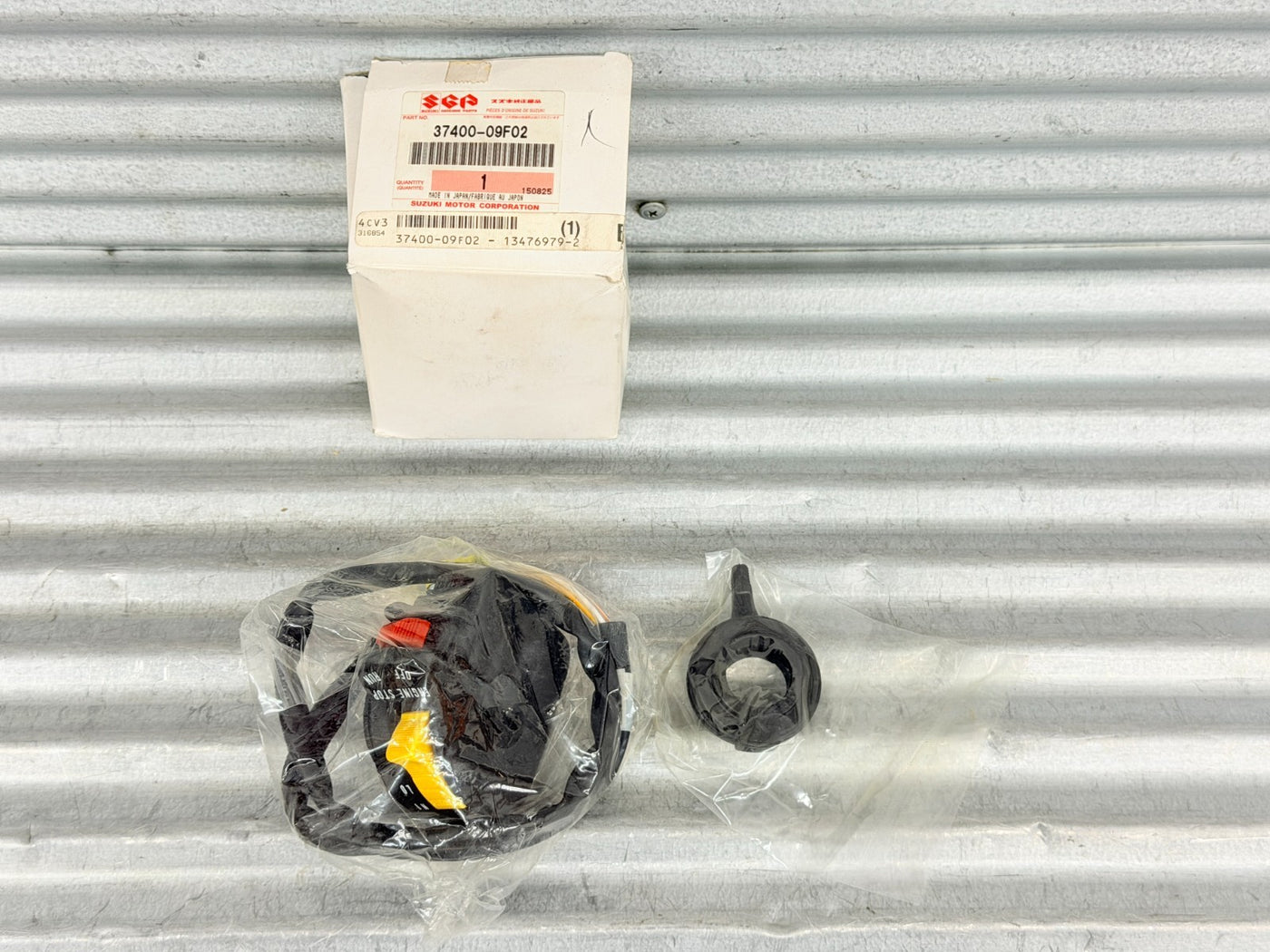 New OEM Suzuki QuadRunner Eiger Vinson LT-Z250 LH Handle Switch 37400-09F02