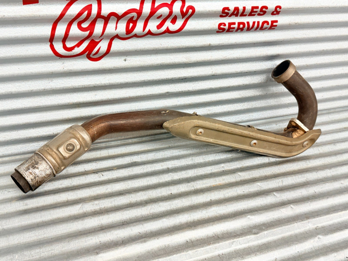2004-2005 Honda TRX450R OEM Exhaust Header Head Pipe Heat Shield 18320-HP1-000