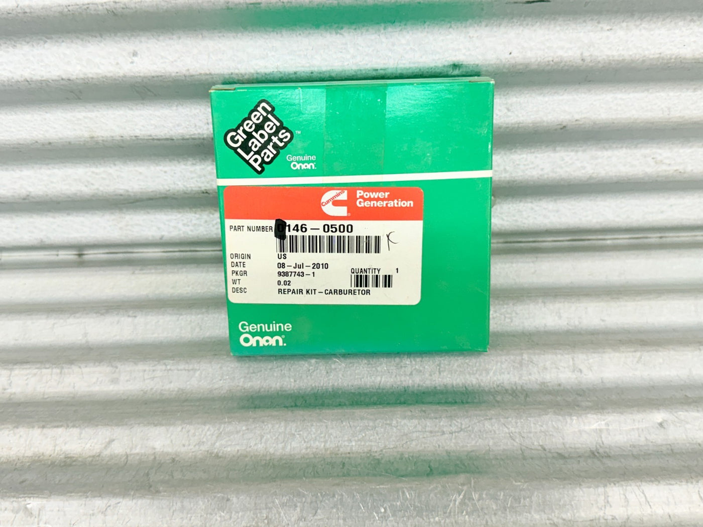 New OEM Cummins Onan Carburetor Repair Kit 0146-0500 146-0500 Nikki