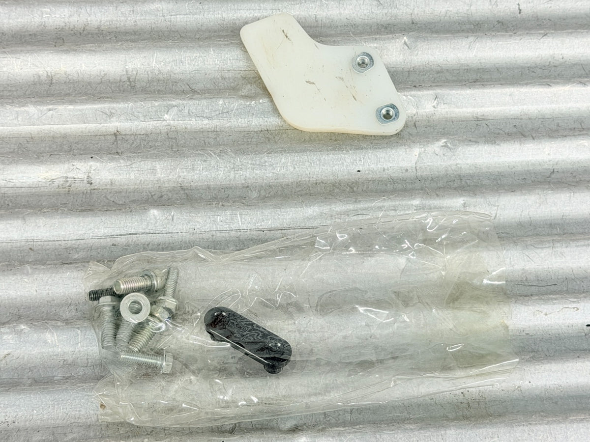 13-26 Honda CRF110F CRF50F OEM Rear Lower Chain Guide Guard White 52155-KYK-910