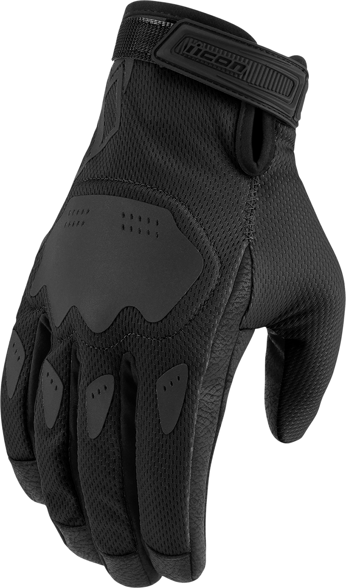 Adult - Icon Hooligan™ CE Gloves - Black