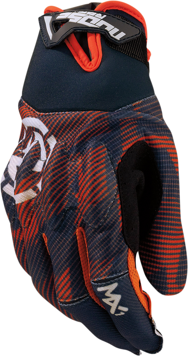 Adult - Moose MX1™ Gloves - Gray/Orange