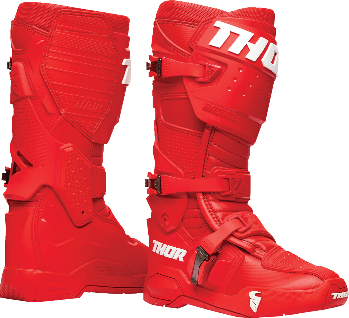 Adult - Thor Radial MX Boots - Red