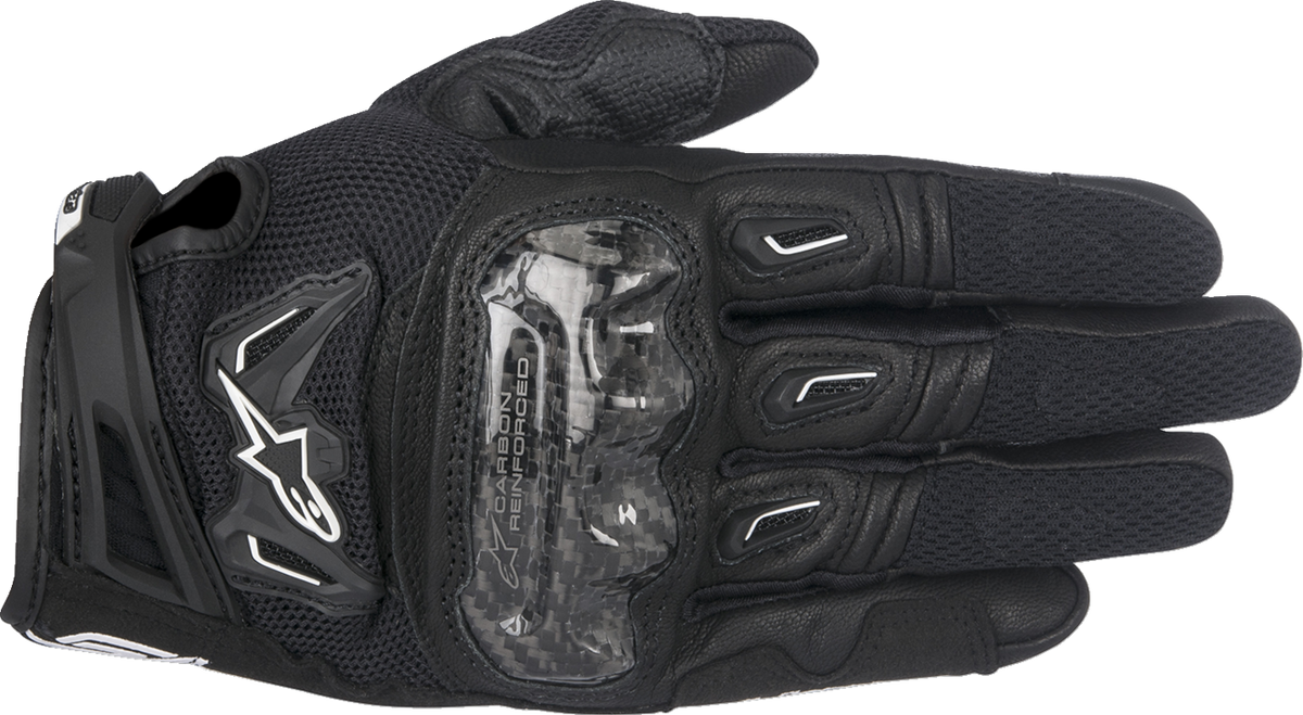 Adult - Alpinestars SMX-2 Air Carbon V2 Leather Gloves - Black
