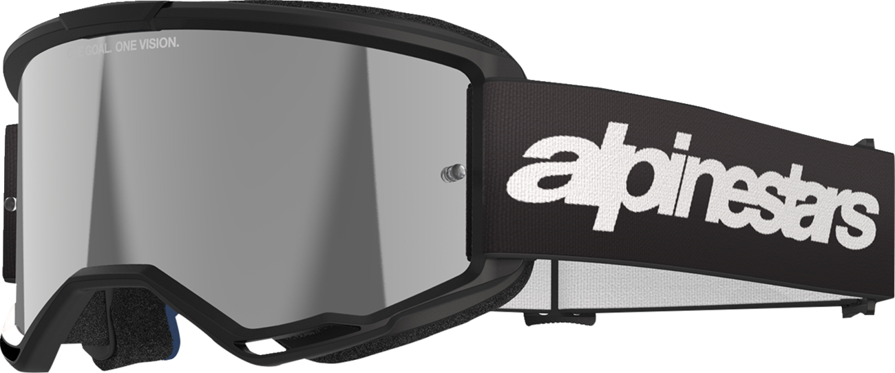 Alpinestars Vision 3 Goggle - Wordmark - Black