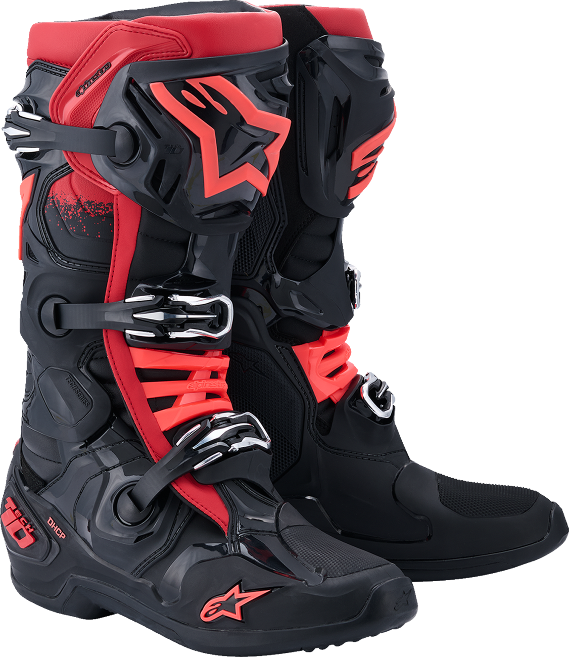 Adult - Alpinestars Tech 10 Boots - Black/Red