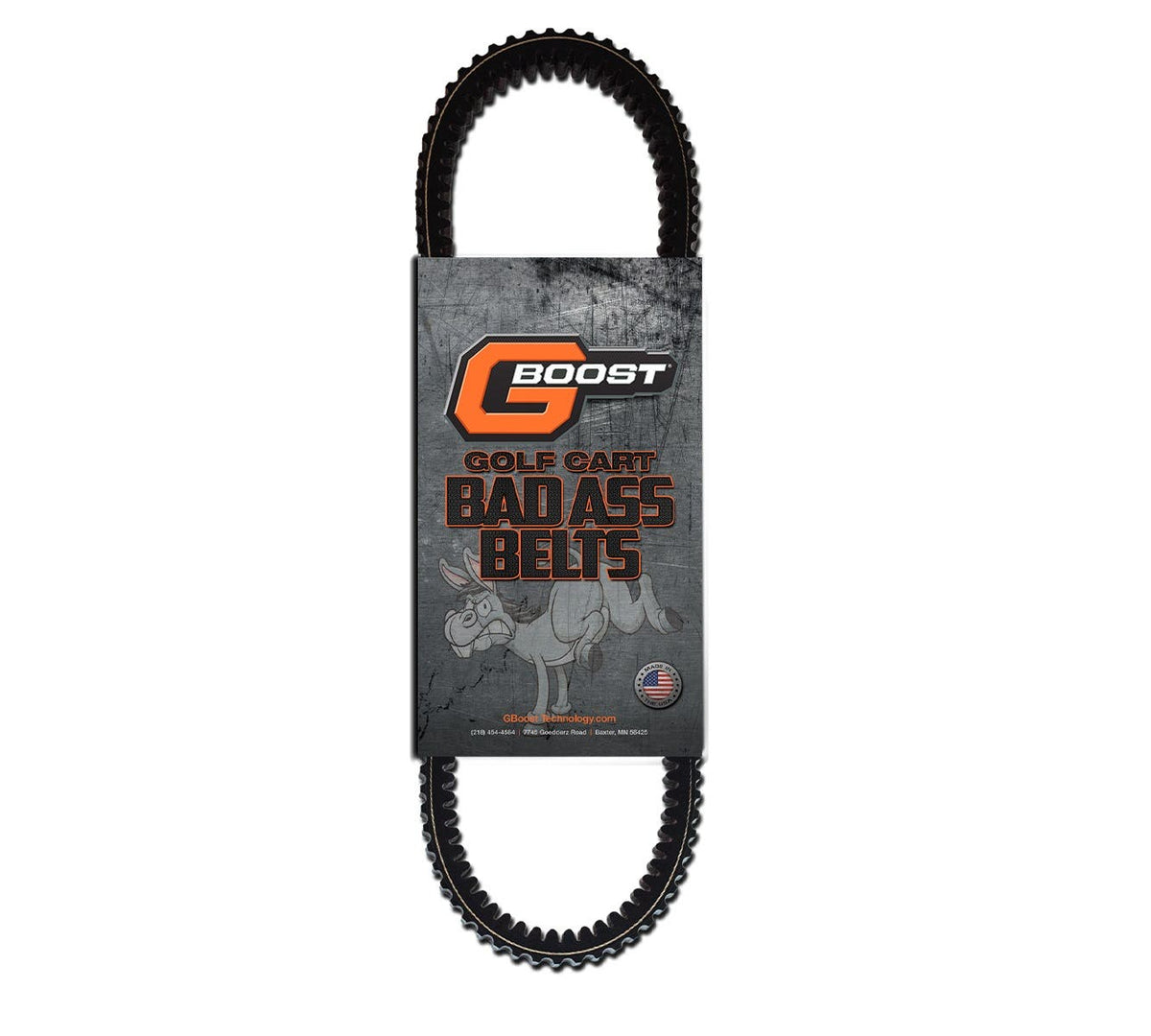 HEAVY DUTY DRIVE BELT, CLUB CAR, PEDAL START