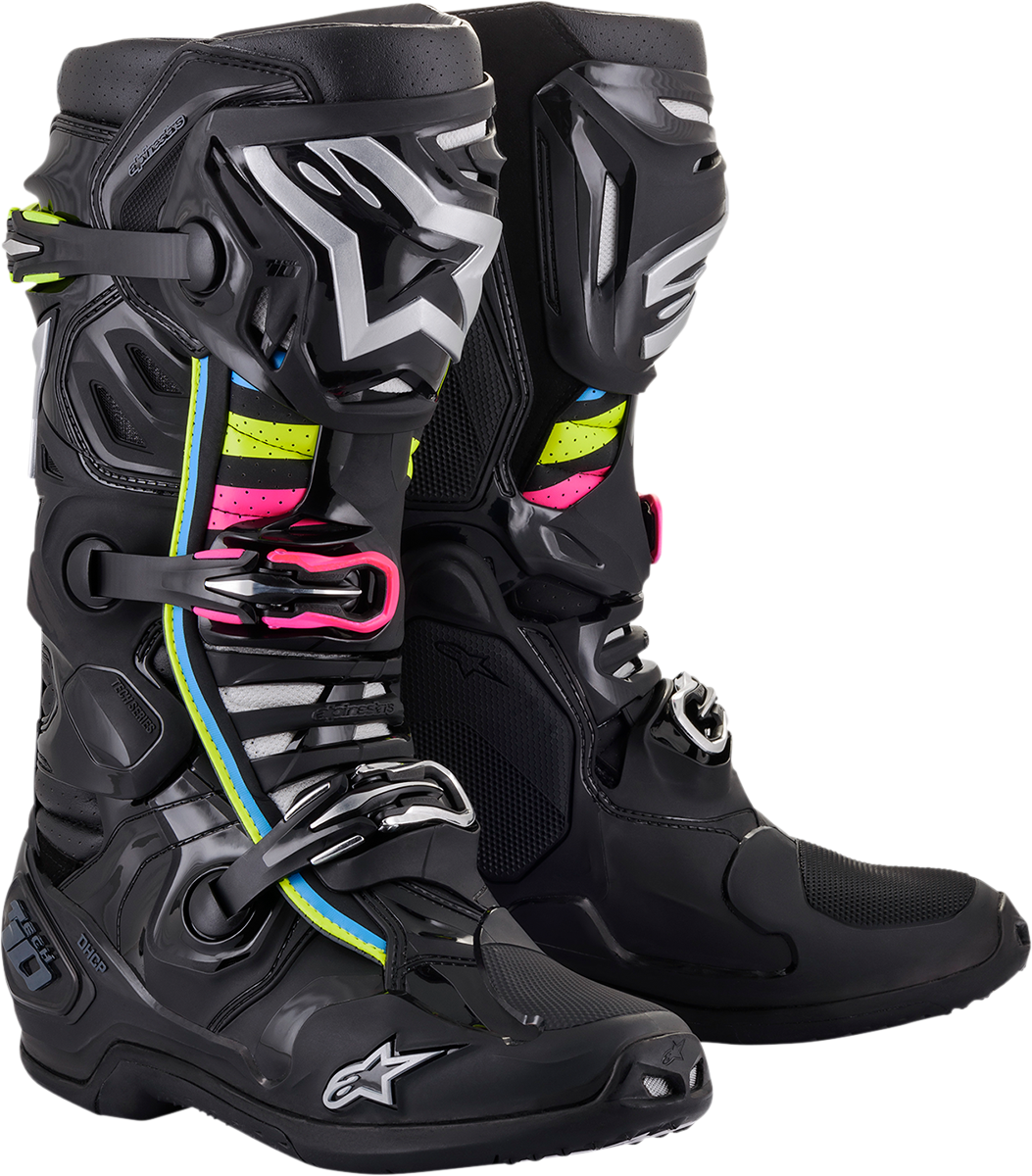 Adult - Alpinestars Tech 10 Supervented Boots - Black Hue