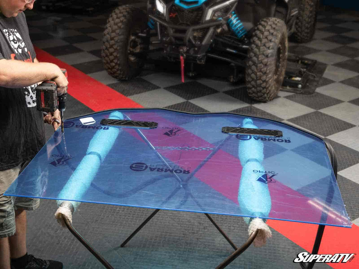 POLARIS RZR TURBO R CUSTOM CAGE WINDSHIELD KIT