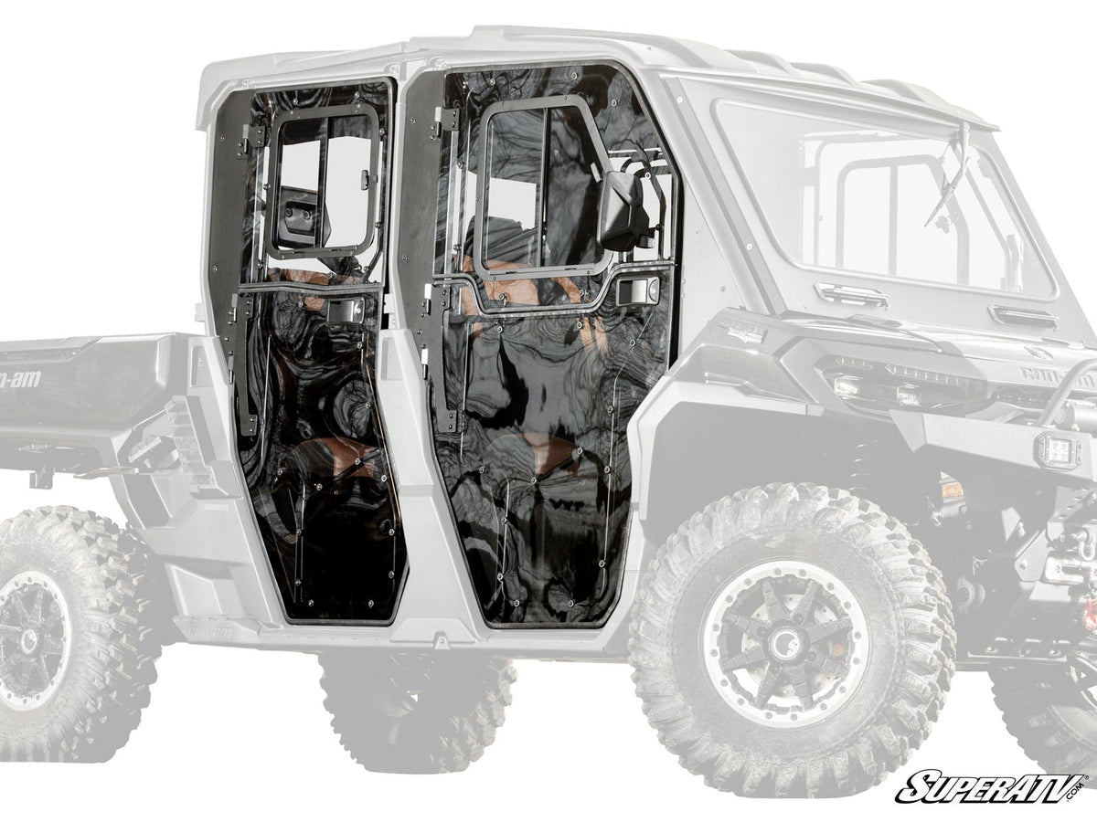 CAN-AM DEFENDER MAX HD11 CONVERTIBLE CAB ENCLOSURE DOORS