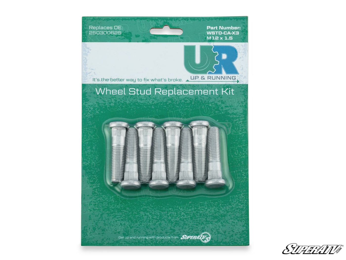 UP & RUNNING CAN-AM MAVERICK X3 WHEEL STUDS