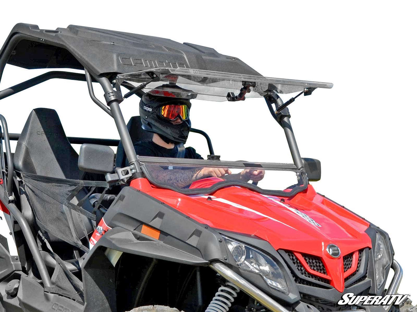CFMOTO ZForce Flip Windshield