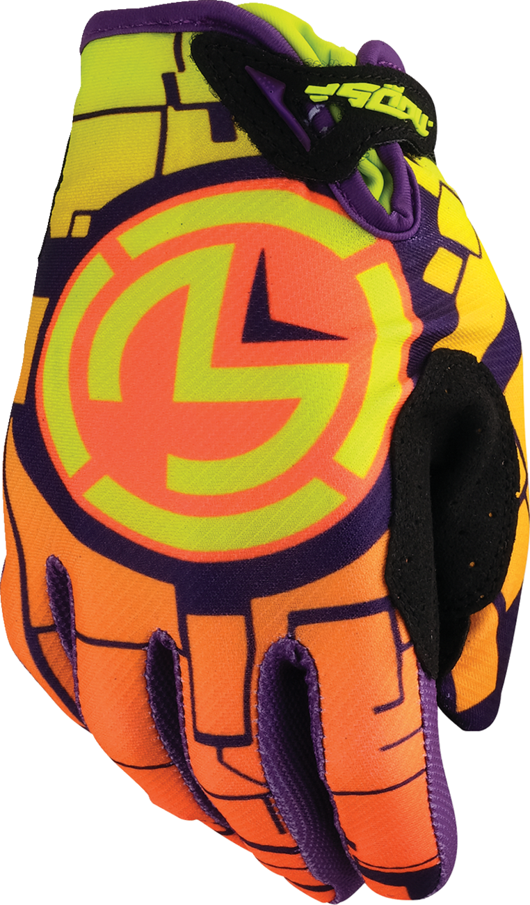 Youth - Moose SX1™ Gloves - Orange/Green