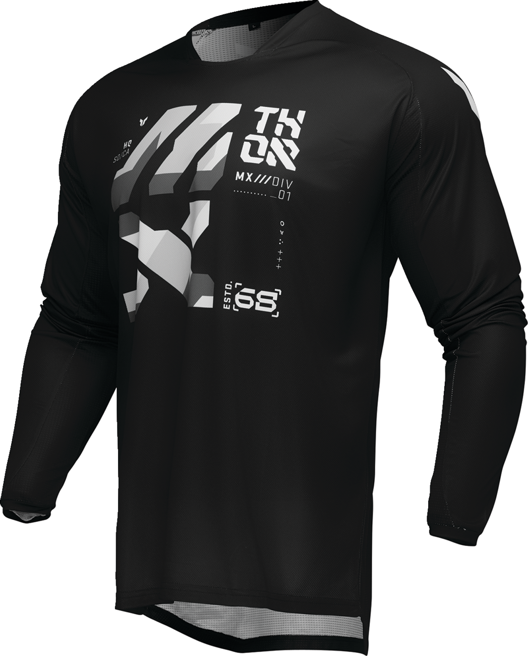 Adult - Thor Launchmode Brave Jersey - Black/Gray