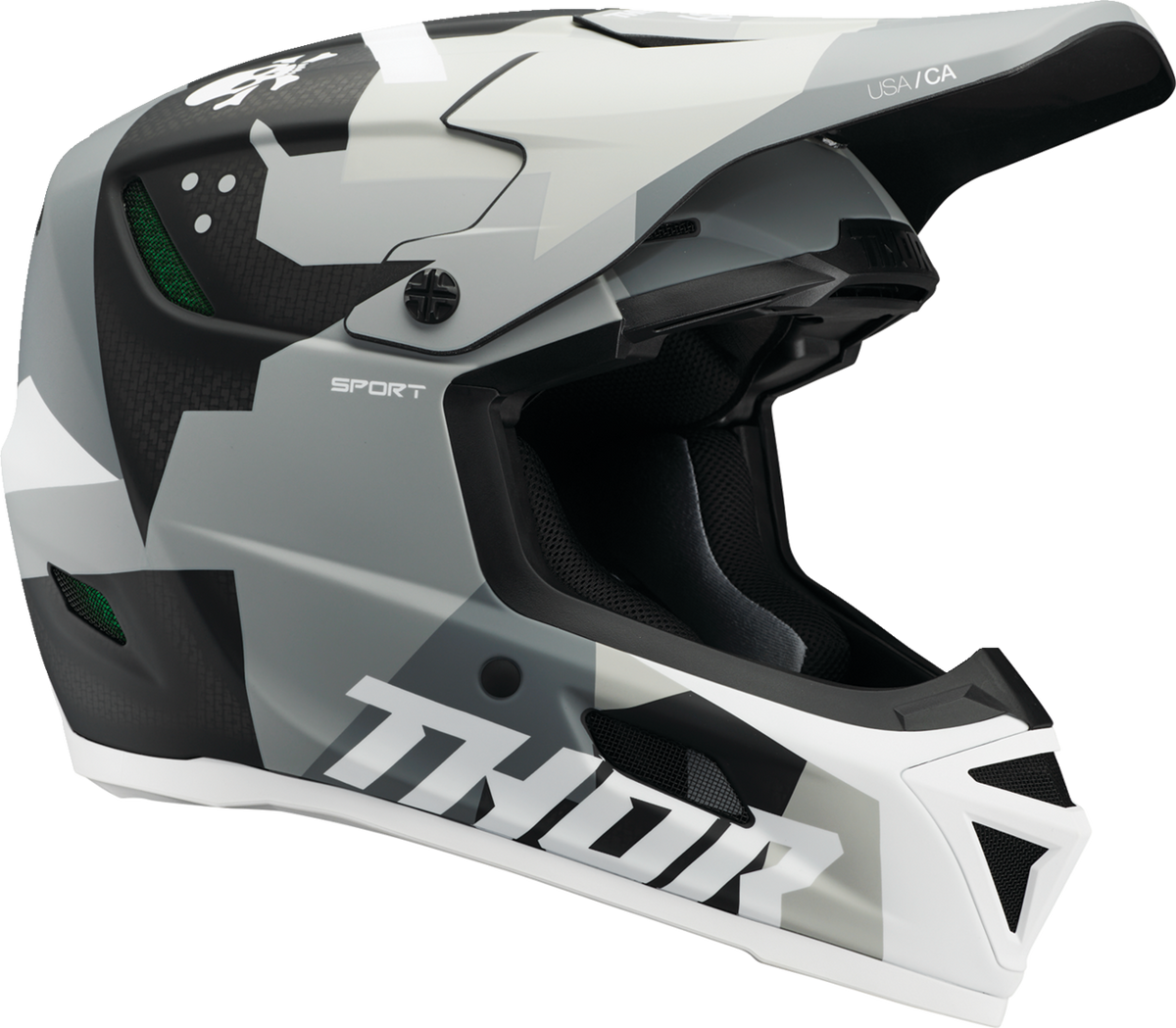 Adult - Thor Reflex Sport Carbon Brave MIPS® Helmet - Gray/White
