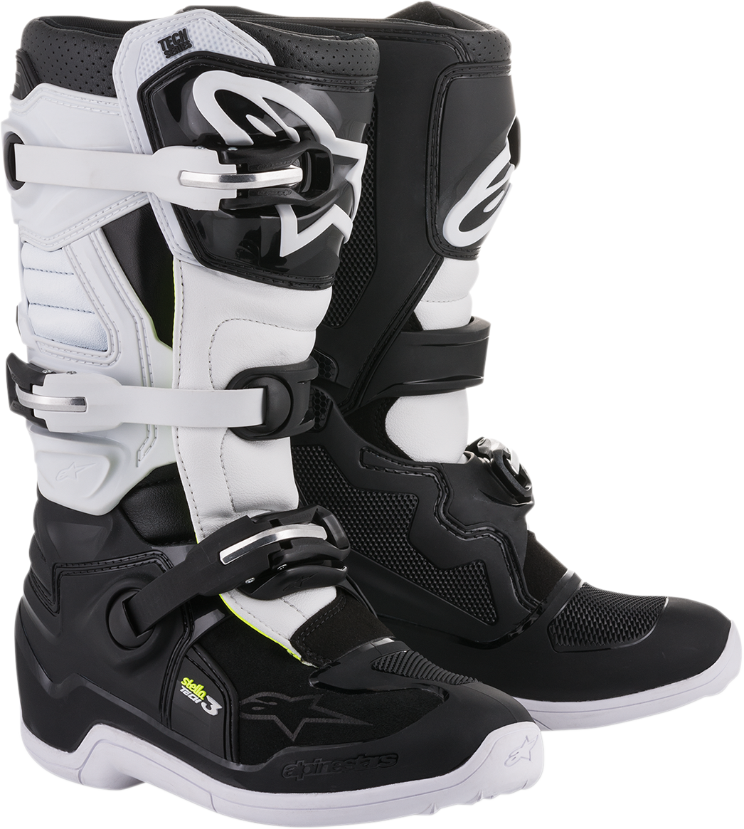 Adult - Alpinestars Stella Tech 3 Boots - Black/White