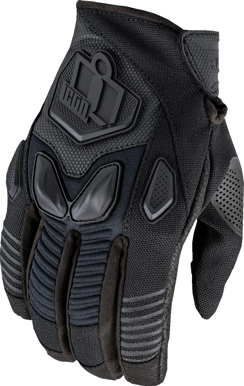 Adult - Icon Automag3™ CE Gloves - Black