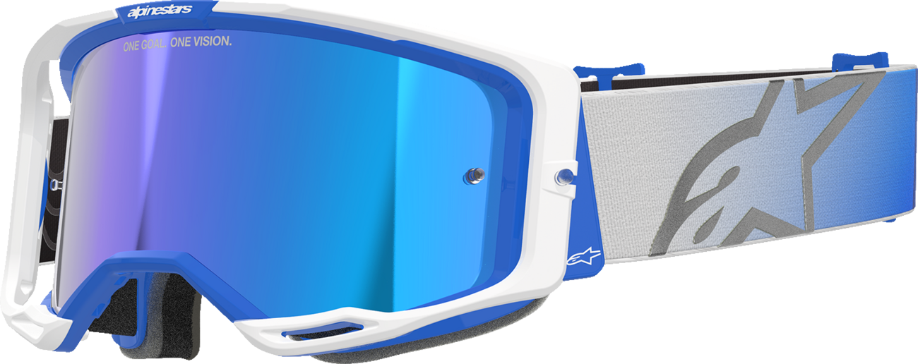 Alpinestars Vision 8 Goggle - Corp - Blue/White