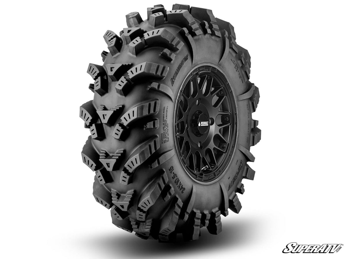 Intimidator Tires on Assault Hellfire – Satin Black