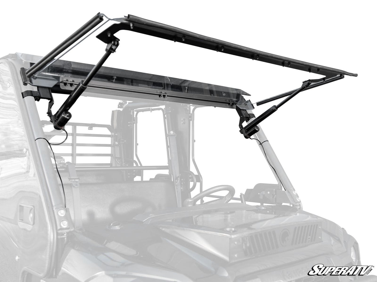 KAWASAKI MULE PRO MAXDRIVE POWER FLIP WINDSHIELD