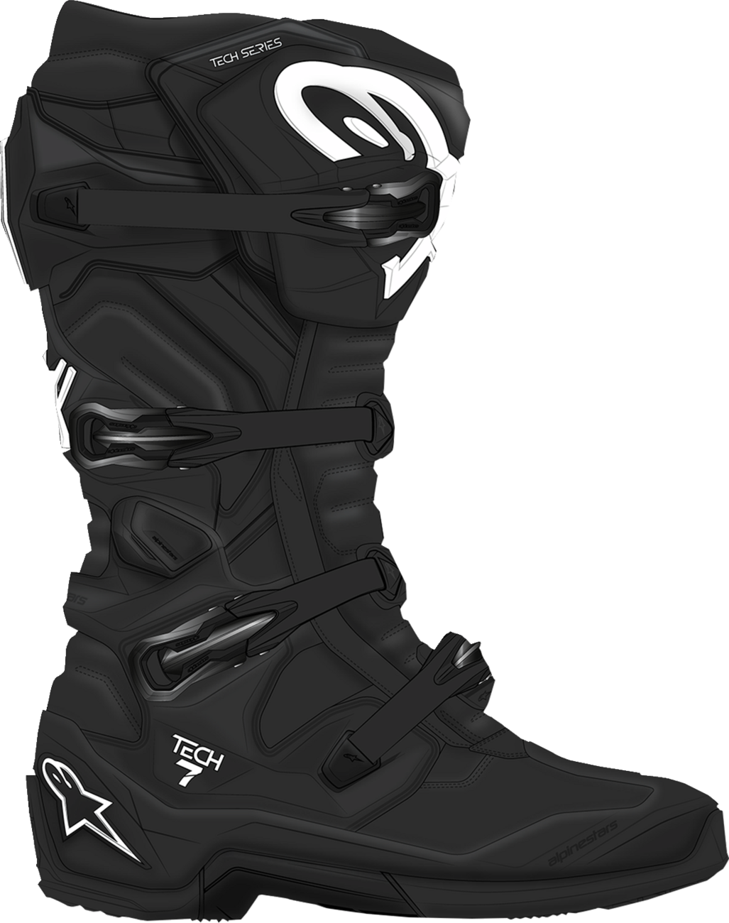 Adult - Alpinestars Tech 7 Boots - Black