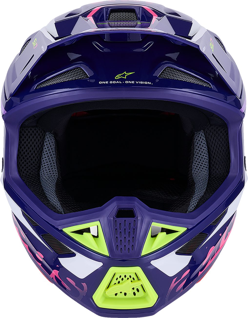 Adult - Alpinestars SM7 Deed Helmet - Gloss Purple/Pink