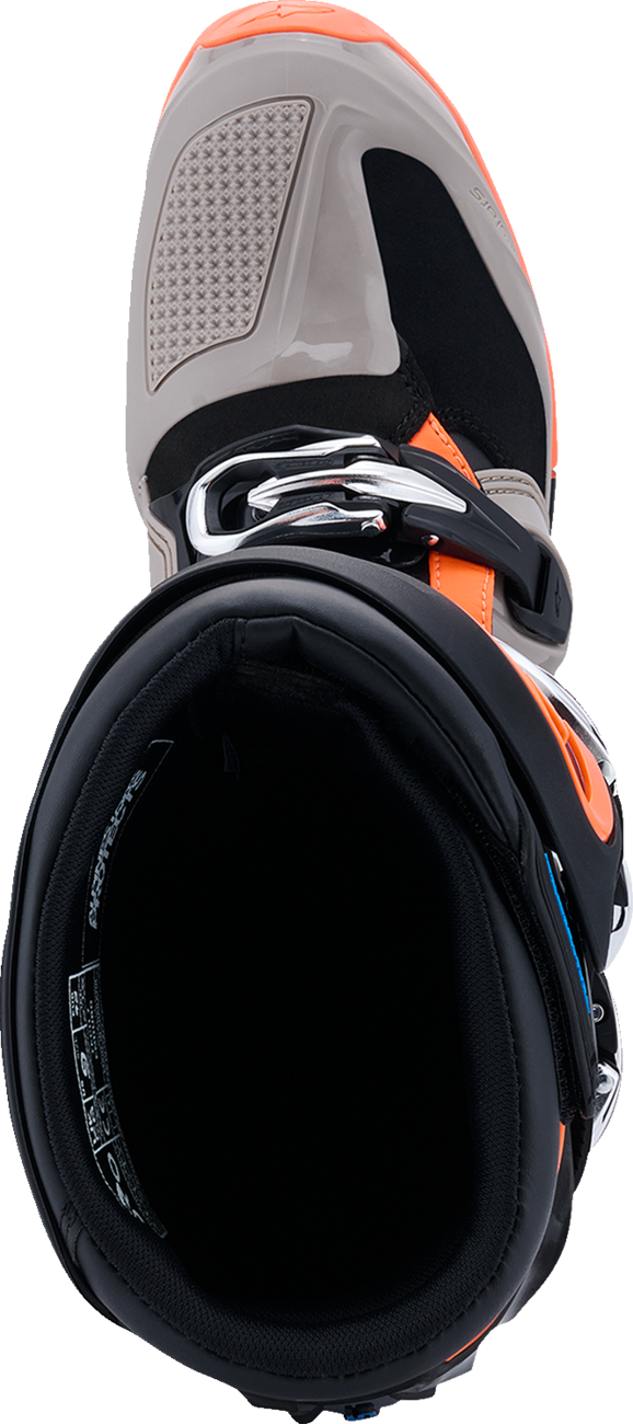 Adult - Alpinestars Tech 7 Enduro Boots - Black/Light Gray/Bright Red