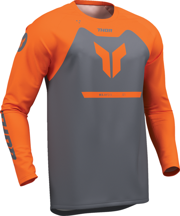 Youth - Thor Ridemode Menace Jersey - Charcoal
