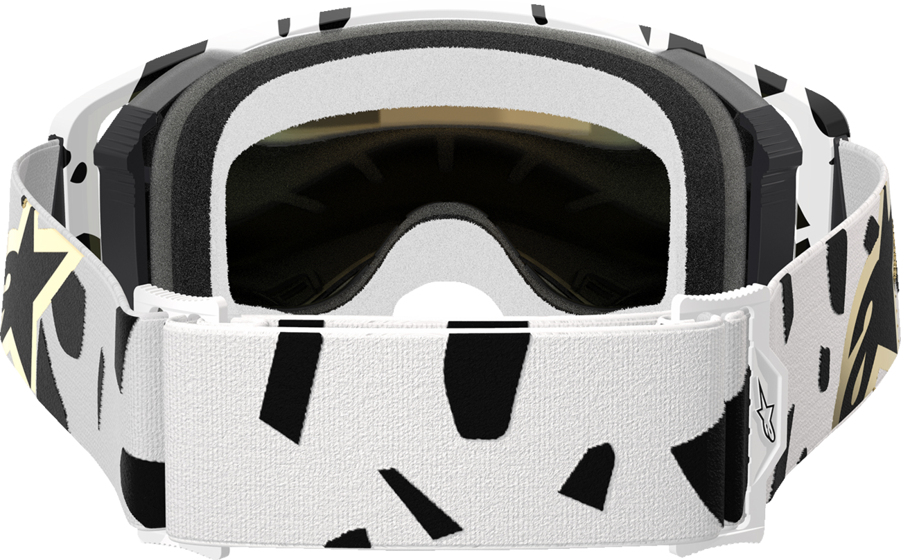 Alpinestars Supertech Goggle - Corp - White - ABS Vision