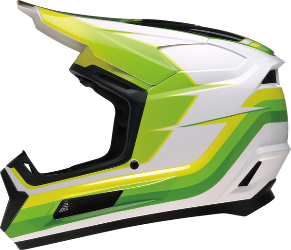 Youth - Z1R Dirt Maxx Vortex Helmet - White/Green
